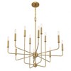 Savoy House Avondale 12 - Light Chandelier in  Warm Brass - 2 of 4