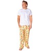 Stranger Things Men's Surfer Boy Pizza Lounge Bottoms Pajama Pants