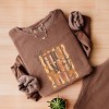 Simply Sage Market Coquette Thankful Stripes Lightweight Garment Dyed Sweatshirt - 3 of 4