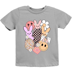 The Juniper Shop Retro Easter Collage Youth Short Sleeve Tee - 1 of 4