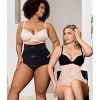 NEBILITY Plus Size Shapewear for Women Tummy Control Butt Lifting Panties Hi- Waist Trainer Body Shaper Short Belly Underwear - 4 of 4