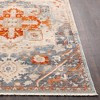 Mark & Day Roubaix 7'10"x10'2" Rectangle Woven Indoor Area Rugs Bright Red: Traditional Medallion, Stain-Resistant, Indoor Use - 2 of 4