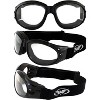 4 Pairs of Global Vision Eyewear Eliminator Safety Motorcycle Goggles - image 2 of 4