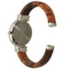 Olivia Pratt Faux Snake Skin Bangle Women Watch - image 2 of 3