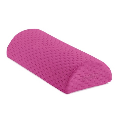 Purify Comfort Knee Pillow for Side Sleepers - Knee Wedge Pillow - Pink