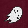 Dalix Ghost Embroidered Cotton Relaxed Fit Short Sleeve Crewneck Tee Shirt Women - 4 of 4