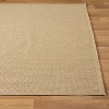 Luxe Weavers Modern Farmhouse Area Rug Neutral Fringe Carpet - 2 of 4