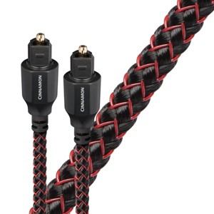 AudioQuest Cinnamon Toslink Fiber Optic Digital Audio Cable - 2.46 ft. (.75m) - 1 of 2