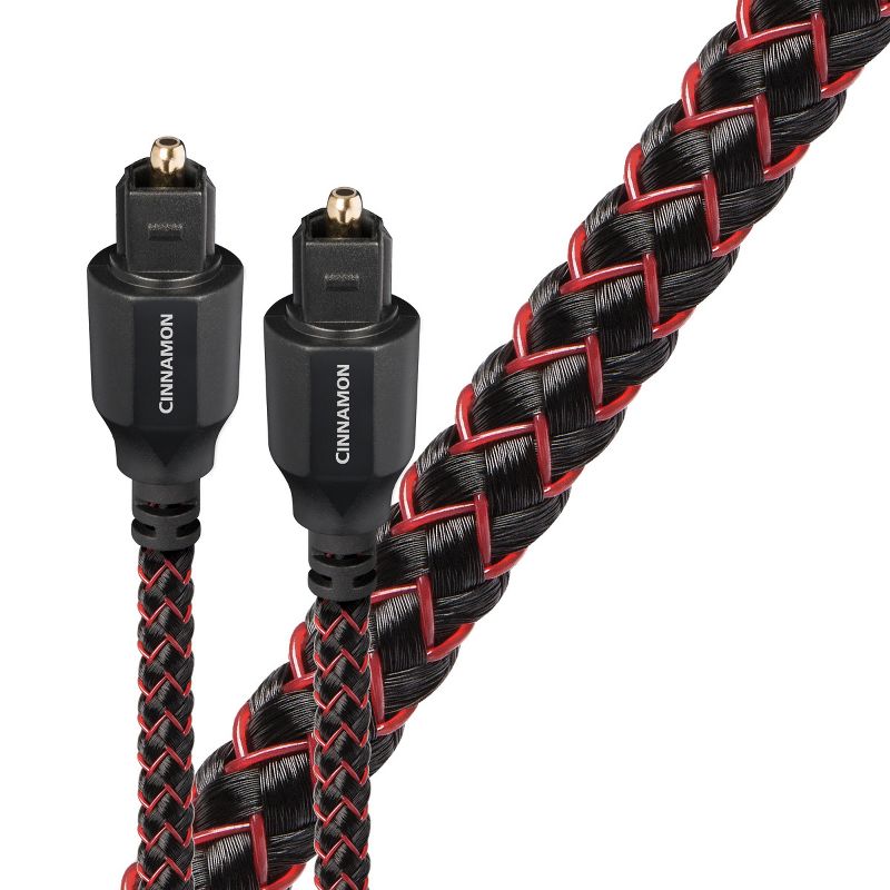 AudioQuest Cinnamon Toslink Fiber Optic Digital Audio Cable - 4.92 ft. (1.5m), 1 of 3