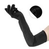 INSPIRE CHIC Women's Velvet Elbow Length Full Finger Gloves - 3 of 4