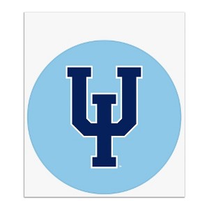 Upper Iowa University Secondary Logo Automotive Car Window Locker Circle Bumper Sticker - 1 of 4