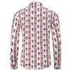 Mens Floral Dress Shirts Long Sleeve Casual Flower Printed Button Down Shirt - 3 of 4