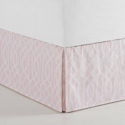 King Pink Cotton Reversible Comforter Set with Trim