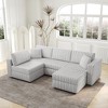 CAVINAS Soft Modular Sectional Sofa, Modern & Plush Sectional Couches -Living Room Furniture Loveseat Sofa for Bedroom, Living Room - 2 of 4