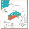 Floss & Rock Magic Multi Play – Ocean, Reusable Activity Book with Water Pen and Stickers, Ages 3 and Up - 2 of 4