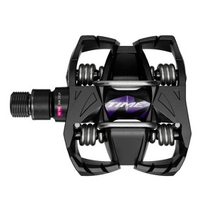 Time MX 6 Pedals - Dual Sided Clipless with Platform, Aluminum, 9/16", Black, B1 - 1 of 4