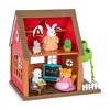 Li'l Woodzeez Toy School with Miniature Figurine 8pc - Woodland Schoolhouse Playset - image 3 of 4