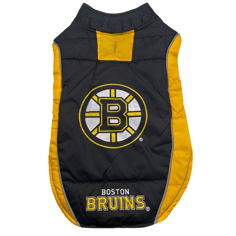 NHL Boston Bruins Pets Puffer Vest, 1 of 4