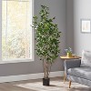 NicBex Artificial Plants Indoor, Faux Tree with Pot, Real Touch Outdoor Fake Plants for Living Room/Grand Entrance/Office Decor - 3 of 4