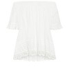 Women's Plus Size Flirtini Top - ivory | CITY CHIC - 4 of 4