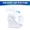 5 Star Super Deals Wireless Battery LED Light Bulb 4pc Portable Cordless Stick Anywhere Light w/ Pull String & Slide Base Adhesive Mounting For Walls - 2 of 4