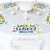 Big Dot of Happiness Back to School - Paper First Day of School Classroom Decorations Coloring Sheets - Activity Placemats - Set of 16 - 3 of 4