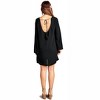 Women's Floral Embroidered Mini Dress - PLUS - Velzera - 3 of 4