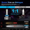 H11 Headlight Bulbs, LED Headlight Bulbs - 450% Brightness 12000 Lumens Wireless H11/H9/H8, Pack of 2 - 3 of 4