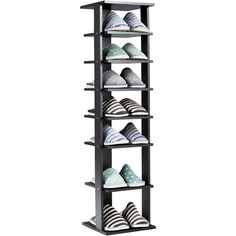 Tangkula 7-tier Shoe Rack Free Standing Shelving Storage Organizer