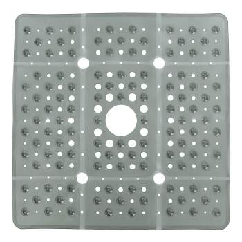 17x38 Xl Non-slip Pebble Bath Mat For Tubs And Showers Gray - Slipx  Solutions : Target