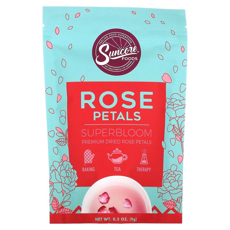 Suncore Foods Rose Petals, 0.3 oz (9 g), 1 of 3
