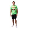 Sesame Street Oscar the Grouch Adult Green Tie Dye Short Sleeve Tee - 3 of 4
