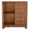 Resenkos Sideboard Buffet, Kitchen Storage Cabinet,57.5" Set of 2 Sideboard Buffet, Storage Cabinet Credenza with Doors,Brown - 2 of 3
