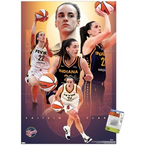 Trends International WNBA Indiana Fever - Caitlin Clark 25 Unframed Wall Poster Prints - 1 of 4