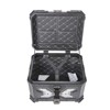 Motorcycle Top Case 45 L, Universal Aluminum Motorcycle Tail Box with Anti-Theft Lock System & Handle, Storage Carrier Case with Bracket - 3 of 4
