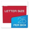 Pendaflex Essentials Colored Hanging Folders 1/5 Tab Letter Assorted Colors 25/Box 81612 - 4 of 4