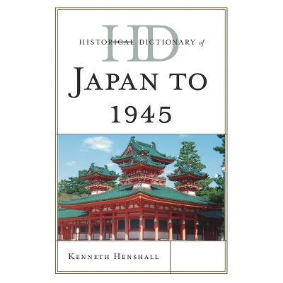 Historical Dictionary of Japan to 1945 - (Historical Dictionaries of Ancient Civilizations and Histori) by  Kenneth Henshall (Hardcover)
