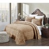 Heirloom 100% Cotton Soft & Breathable Chenille Tufted Lightweight Medallion Design Bedspreads, All-Season, Machine Washable - 2 of 4