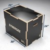 Synergee Non-Slip 3-in-1 Wood Plyo Boxes - image 3 of 4