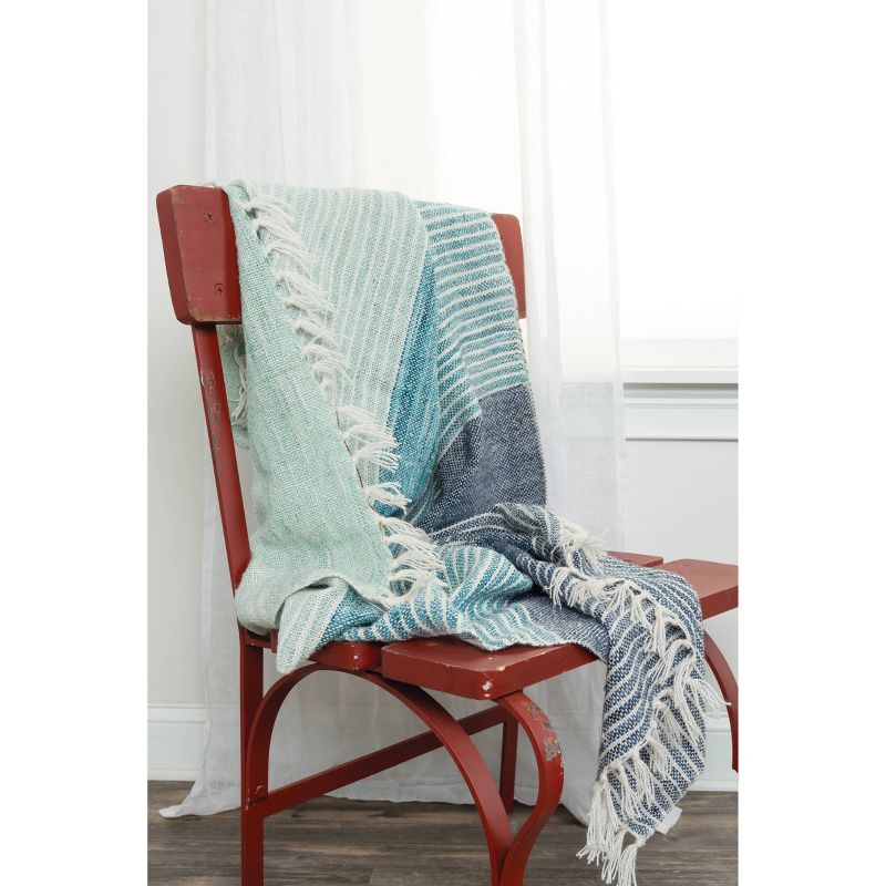 50"x60" Striped Throw Blanket - Rizzy Home, 5 of 6