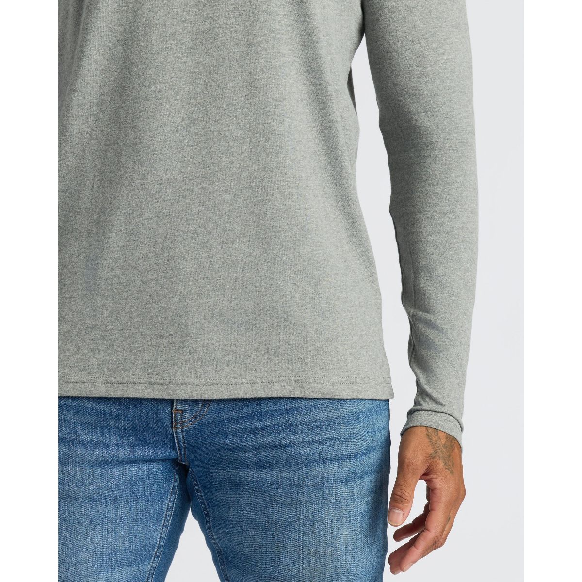 Men's Classic Long Sleeve Henley - True Classic - thumbnail 7