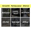 Vynxaria 5-Tier Utility Storage Shelves 72"H x 47.2"W x 17.7"D - 4 of 4