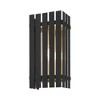 Livex Lighting Greenwich 1 - Light Wall Light in  Black/Satin Brass - 4 of 4