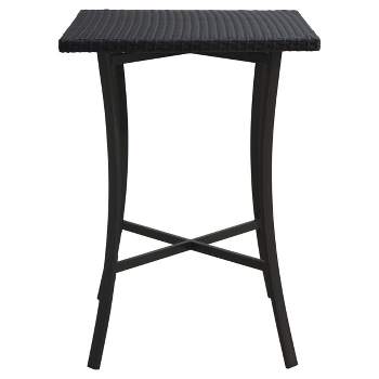 Riga Square Wicker Bar Table - Brown - Christopher Knight Home