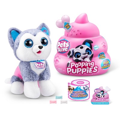 Pets Alive Pooping Puppies Interactive Plush By Zuru Target