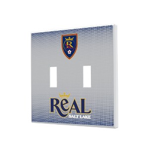 MLS Western Conference Teams Linen Hidden-Screw Light Switch Plate for Double Toggle - 1 of 4