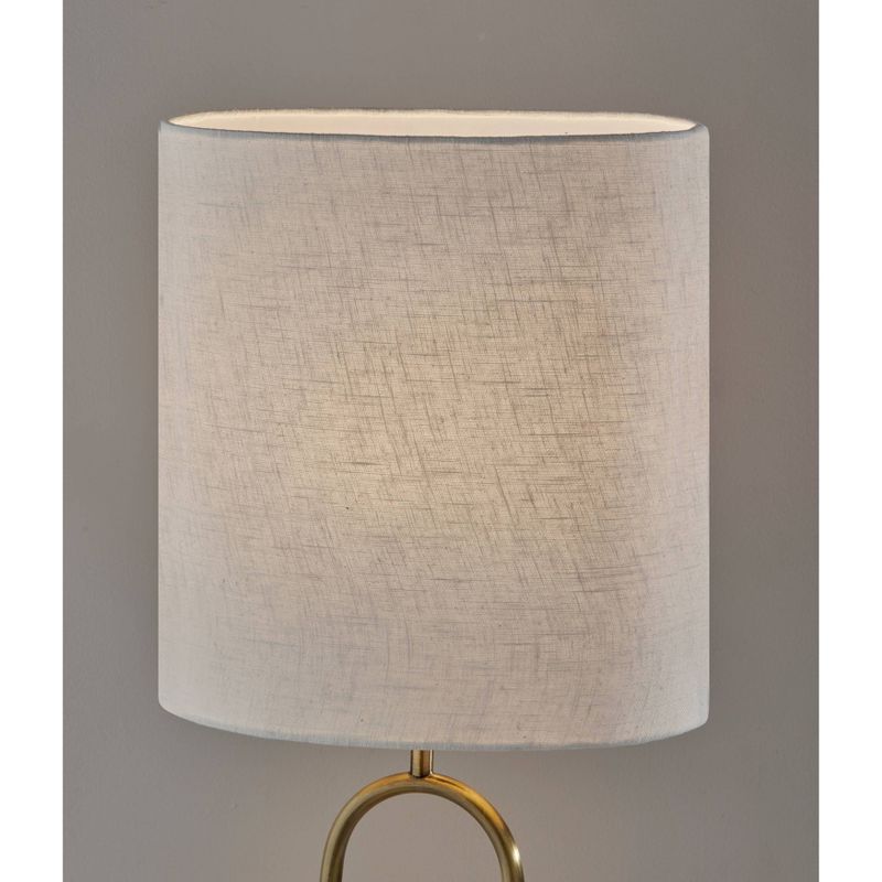 Joey Table Lamp Antique Brass - Adesso, 5 of 8
