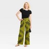 Women's High-Rise Wide Leg Pants - A New Day™ - 3 of 3