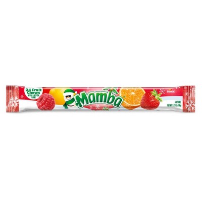 Mamba Holiday Fruit Chews - 3.73oz