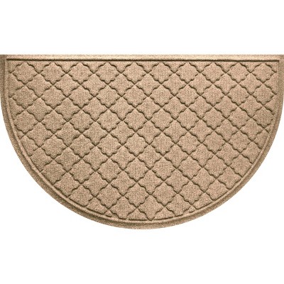 WaterHog 2'x3'3" Cordova Indoor/Outdoor Half Round Door Mat